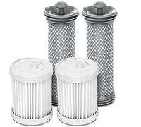 Replacement Filter kit Compatible with Tineco A10/A11 Hero, A10/A11 Master PURE ONE S11, PWRHERO11 Snap Cordless Vacuum Cleaner, 2 Pack Pre Filters & 2 HEPA Filter