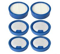 Replacement Filter Kit Cordless Vacuum Filter Kit For AEG Series Cordless Vacuum Cleaner 4 Fine Dust Filters 2 Pre-Filters 5-Level Filtration System Washable Reusable