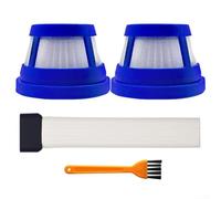 Replacement Filter Kit for Eufy HomeVac H11 & H11 Pure Cordless Handheld Vacuum Cleaner with Flexible Crevice Tool Extension Nozzle and Cleaning Brush Accessories Set