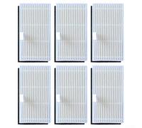 Replacement Filter Kit for MEDION X41 SW X42 SW+ MD 11916 MD 14841 MD 12034 Robot Vacuum Cleaner Accessories White Filter Paper 6 Pack