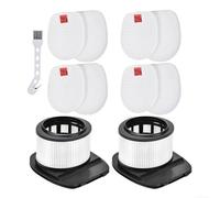 Replacement Filter Kit For Shark IZ420 IZ400 IZ400UK Cordless Vacuum Cleaner 2 Filter Elements 4 Foam And Felt Filters And Cleaning Brush Set For Efficient Dust And Particle Capture