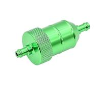 Replacement Filter Motorcycle ATV 8mm Aluminum Copper Core Oil Gas Fuel Gasoline Filter Dirt Bike For H-ONDA For Kawasaki Parts(Green)