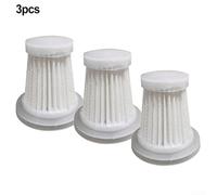 Replacement Filter Pack of 3 for Auloea V06 Mini Handheld Cordless Vacuum, Washable and Reusable Filters to Reduce Dust and Protect Vacuum Motor, Fits V06 White and Black