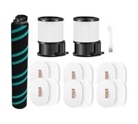 Replacement Filter Roller Brush Set for Shark IP1251 IP3251 Cordless PowerDetect, Washable For HEPA Post Motor, Pre Motor Foam Felt Kits, Handheld Cleaner