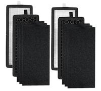 Replacement Filter Set Compatible with Silentnight 38060 Air Purifier, Part 38063 For NETTA Air Purifier 28W, True HEPA & Activated Carbon Air Filter (2 Pack)