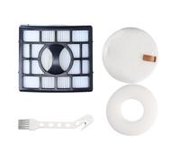 Replacement Filter Set (Finest-Filters) Compatible for Shark AZ910 & NZ801 Vacuums - Includes 1 HEPA Filter, 1 Foam & Felt Pad Set, and 1 Cleaning Brush - Premium Replacement Parts