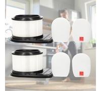 Replacement Filter Set (Finest-Filters) Compatible with Shark IZ300, IZ300UK, IZ300UKT, IZ320 Series | 6-Piece Kit | 2× HEPA Post-Motor Filters, 2× Foam & 2 Felt Pre-Filters | Washable & Reusable