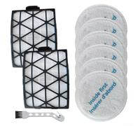 Replacement Filter Set For Eureka Neu652 And Neu651pl Models Features Foam And Felt Material With Extra Sponges Plus Brush Tool(B)