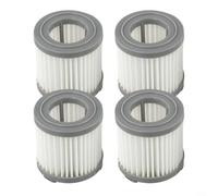 Replacement Filter Unit for Lewis Cordless Vacuum Cleaner JL21EB JL14IW Traps Fine Particles and for Pet Dander Without Loss of Suction (4 PACK)