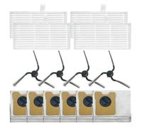 Replacement Filters and Dust Bags for eufy Robot Vacuum C10 with Sturdy Side Brushes for Complete Cleaning Efficiency