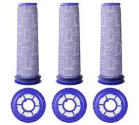 Replacement Filters for Dyson DC41 DC65 DC66 UP13 UP20 UP30 3 Post-Motor Filters and 3 Pre-Motor Filters for Dyson Ball Animal 2 Ball Animal 3 Vacuum Replaces Parts# 920769-01 & 920640-01 (DC41 3 Set)