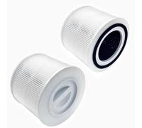 Replacement Filters for PuroAir 240 Air Purifier, True 3-in-1 High Efficiency Activated Carbon Replacement HEPA Filter