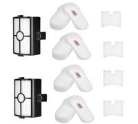 Replacement Filters for Shark HZ500 HZ500UKT HZ2000 Stick Vacuum Cleaner,2 Hepa Filter and 4 Foam & Felt Filters