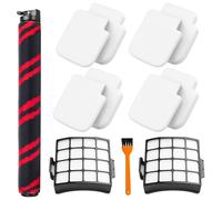 Replacement Filters for Shark Stratos AZ3002 AZ3000 AZ3000W DuoClean PowerFins Upright Vacuum Cleaner 1 Soft Brush Roller 2 Filters 4 Foam & Felt Filters 1 Cleaning Brush