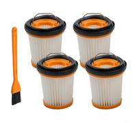 Replacement Filters for Shark W1 W2 W3 WV200 WV205 Handheld Vacuums Includes a Small Yellow Cleaning Brush 4 Pieces