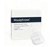 Replacement Filters of WoodyKnows Nasclear Nasal Filters (Replacement Filter 60 Pairs, XL)