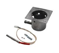 Replacement Fire Burn Pot Constructed from Iron for Traeger Pellet Grills Compatible with .09.001 and Some Zgrills Models (A+B)