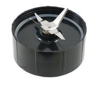 Replacement Flat Blender Blade, Compatible for Magic Bullet, Mixer Juicer MB1001 250W Cross-Shaped Crosshead Precise Crushing Blade Assembly