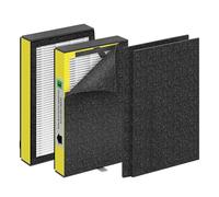 Replacement FLT4100 Filter E Compatible with Guardian AC4100 Home Air Purifiers AC4100CA / AC4150BL, 2 Pack Replacement Filter E Yellow