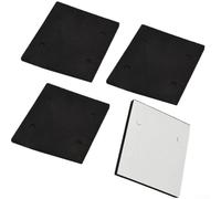 Replacement Foam Back Pad Kit 4PCS for 4510 Sanding Machine Compatible with Common Sandpaper Formats
