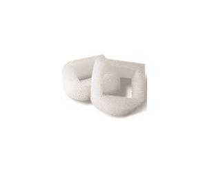 replacement foam filter drinking fountain 7,5 cm white 2 pieces