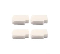 Replacement Foam Filter for Shark Stratos Pro AZ3000UKT Upright Vacuum Cleaner - High Efficiency Sponge Part Anti Hair Wrap Home Use 14.8x12.4cm(4PCS)