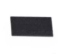 Replacement Foam Filter Mat for Heat Pump Dryers | Washable foam sponge, captures lint and dust, fits 230x115mm slots, black color, reusable design