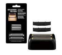 Replacement Foil and Blades Set, Compatible for BaByliss, PRO Barberology Cordless Metal Double Foil Shaver FXFS2(Black)