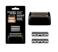 Replacement Foil and Blades Set,Compatible for BaByliss PRO, Barberology Cordless Metal Double Foil Shaver FXFS2(Black)