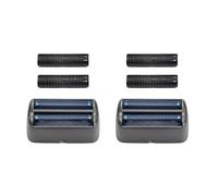 Replacement Foil and Cutter Head Kit Compatible for Babyliss FXLFS2 | PRO UV Double Foil Electric Shavers, For Use With UV Foil Shavers ONLY(Black-2PC)