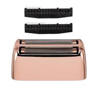 Replacement Foil and Cutters，Compatible for BaByliss， | For PRO Double Foil FXFS2 Shaver, Replacement Head & Blade(Rose Gold)