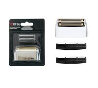 Replacement Foil Head Compatible with BaByliss PRO FXFS2 | Double Foil Shaver, Black, Silver, Gold, Professional Razor Shaver Head(Sliver-1pc)