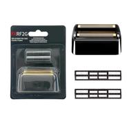 Replacement Foil Head Compatible with BaByliss PRO FXFS2 | Double Foil Shaver, Black, Silver, Gold, Professional Razor Shaver Head(Black-1pc)