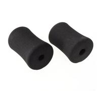 Replacement Foot Foam For Pads 2PCS for Rollers on For Leg Curl and Extension Machines Suitable for Weight Benches and Tubed Gym Equipment 22 25mm (135x70)