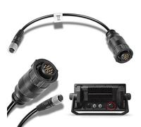 Replacement for 1852073 MKR-US2-13 Universal Sonar 2 Adapter Cable for Trolling Motors to HUMMINBIRD XPLORE, APEX, SOLIX, Onix Chartplotter and Fishfinder