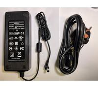 Replacement for 48V 1250mA Switching Adapter model FJ-SW4801250F fits SWANN NVR