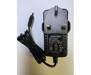 Replacement for 8V 500mA UK Mains AC-DC Adaptor for Eleptic Exercise Bike Oxygen Satori E
