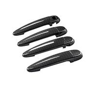 Replacement for B&MW 1 3 Series E87 E90 E91 E92 E93 F30 X1 X2 X3 X4 X6 LHD Car Exterior Door Handle Covers Trims Gloss Black Auto Accessories Exterior Door Handles (Color : Gloss Black)(Carbon Fi