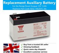Replacement for BJ32-19G207C-AA Auxiliary Battery Range Rover Evoque 12V 1.2 Ah