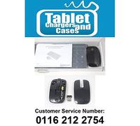 Replacement for BLACK Wireless Thin Keyboard + Num Pad & Mouse Set for LG 47LA620VZ 3D Smart TV