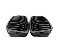 Replacement For BMW For E46 1999-2002 | New Kidney Grille Matte Gloss Black Kidney Grill(Hoarse black)