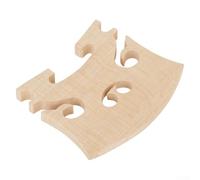 Replacement for bridge for 4/4 Violin 10 Pcs Maple Replacement | Natural maple material, regular curve design, lightweight 30g pack, for durable construction, easy install