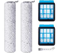 Replacement For Brush Roll with Dual Washable Filters for Bissell For CrossWave 3912N 4046 For OmniForce Vacuums