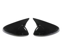 Replacement for Buick For Regal For Opel For Insignia 2017-2021 Side Wing Mirror Cover Car Rearview Outside Door Mirror Shell Cap(Gloss Black)(Gloss Black)