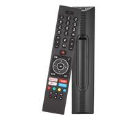 Replacement for Bush TV Remote Control, RC45137T Universal TV Remote for Bush/Luxor/Digihome/Polaroid with Netflix/YouTube/Amazon/Freeview Buttons (No Setup Required)