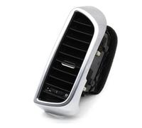 Replacement for Cayenne 958 2010-2015 Front Center Middle AC Air Vent Grille Outlet Complete Assembly 7P5819727E AC Vent Grille Outlet(Silver Central-Right)