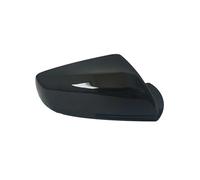 Replacement for Chevrolet For Malibu 2012 2013 2014 2015 2016 2017 Replace Auto Door Wing Black Or White Side Wing Mirror Cover Cap Car Rearview Mirror Cover(White Right)(Unpainted Right)