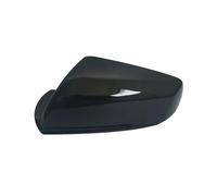 Replacement for Chevrolet For Malibu 2012 2013 2014 2015 2016 2017 Replace Auto Door Wing Black Or White Side Wing Mirror Cover Cap Car Rearview Mirror Cover(White Right)(Unpainted Left)