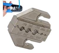 Replacement For Crimping Pliers - Carbon Steel Panel, Replaceable Terminal Chamber, Open Barrel Layer, Durable Crimping Module | For Electricians, Plumbers, Electrical