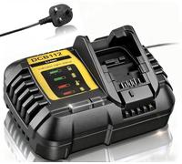 Replacement for dewalt fast charger 12V-18V Battery DCB115 DEWDCB115 DCB115-GB DCB182 DCB184 DCB203 204 205 206 201 127 XR Multi Voltage Li-Ion Battery Charger 10.8V, 14.4V /18V, 230 V,